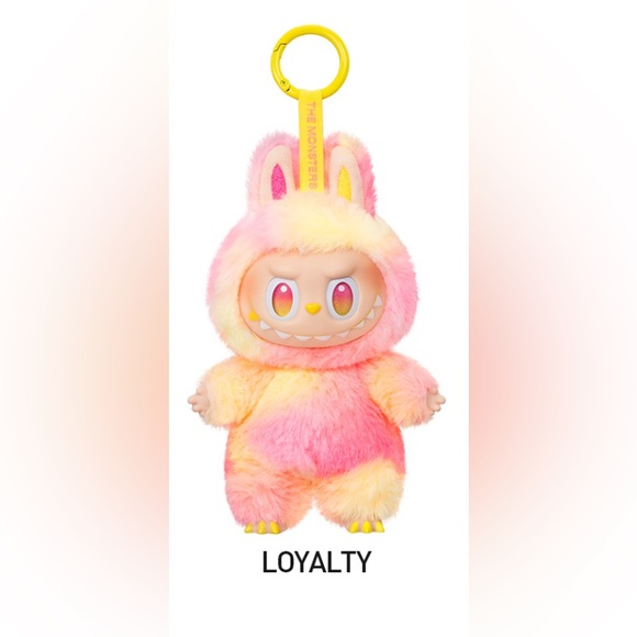 Confirmed authentic Pop Mart Big Into Energy Doll LOYALTY Pink/orange sealed bag